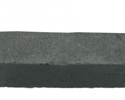 Linia palissade 16x16x60cm getrommeld zwart